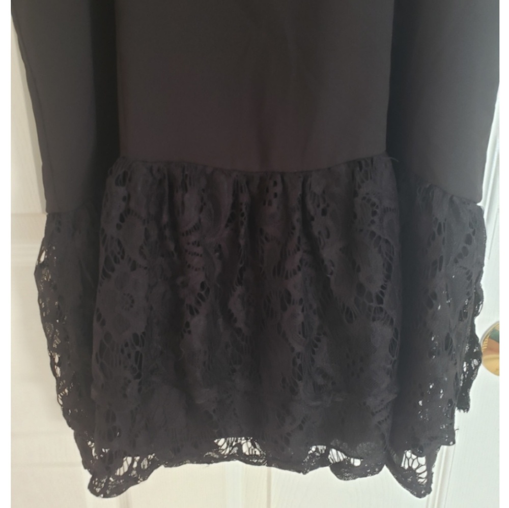 NASTY GAL Lace Cut Out Spaghetti Strap LBD - Picture 5 of 8